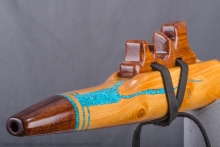 Utah Juniper Native American Flute, Minor, Mid G-4, #J14L (0)